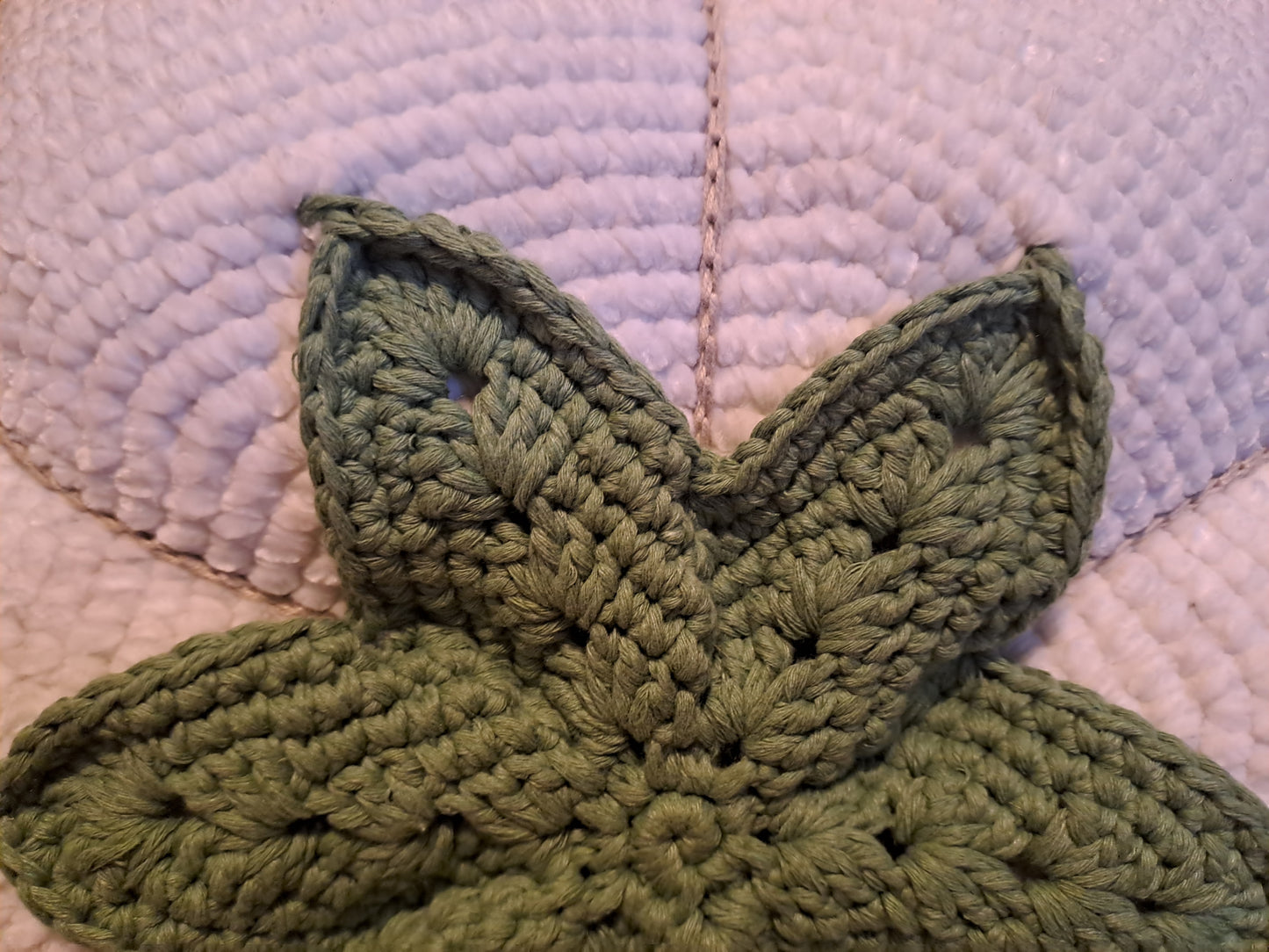 Velvet Flower Cushion