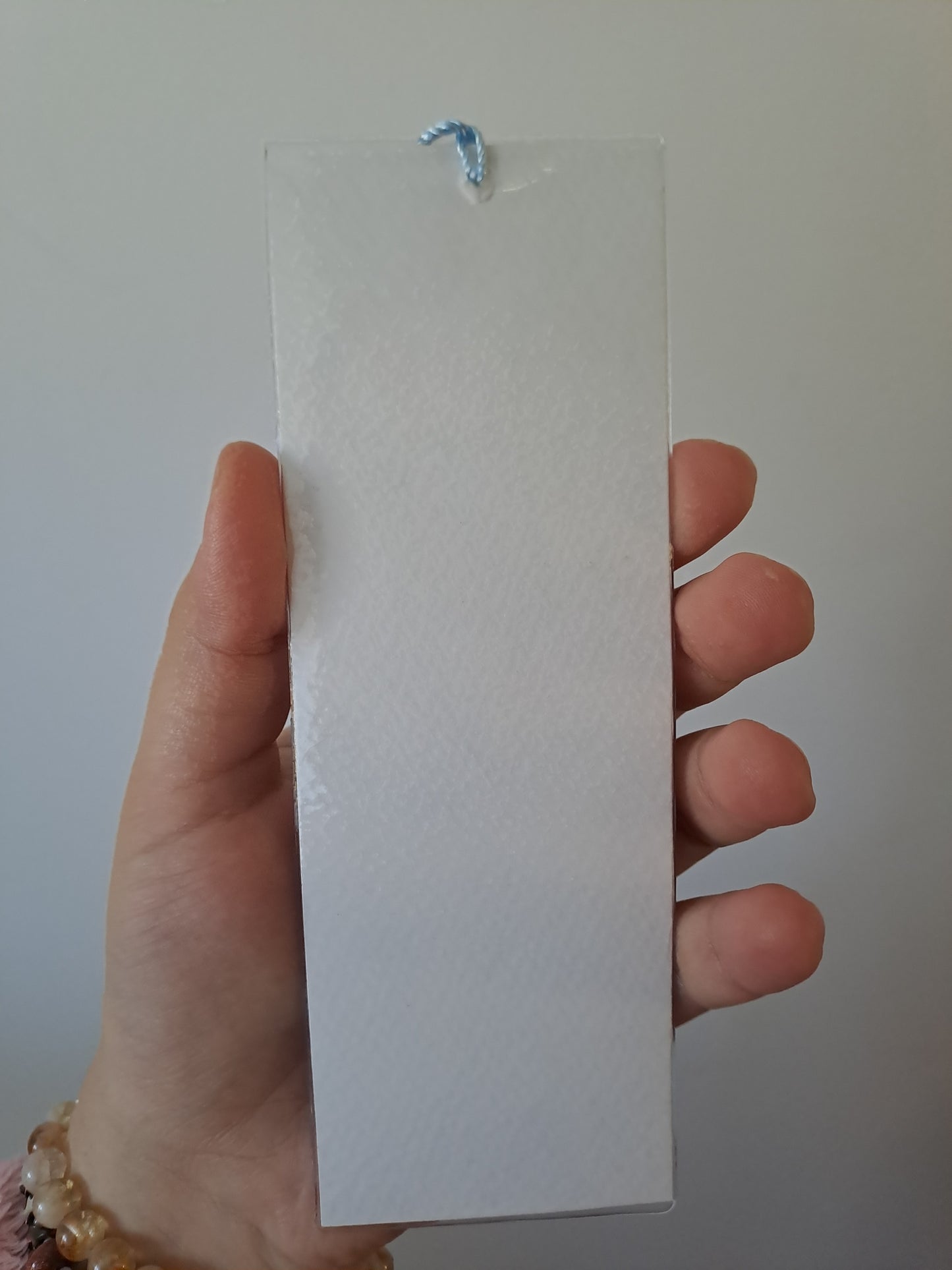 Autumn Vibes - handpainted bookmark