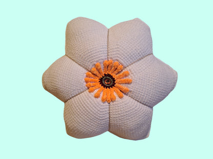 Velvet Flower Cushion