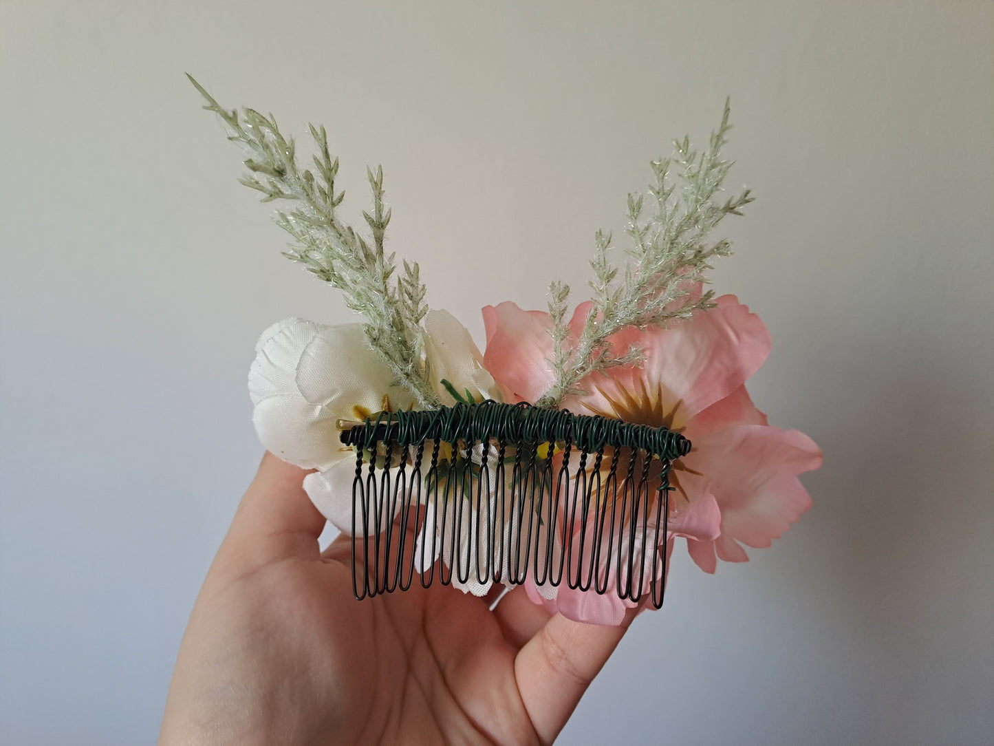 Floral Hair Comb #1