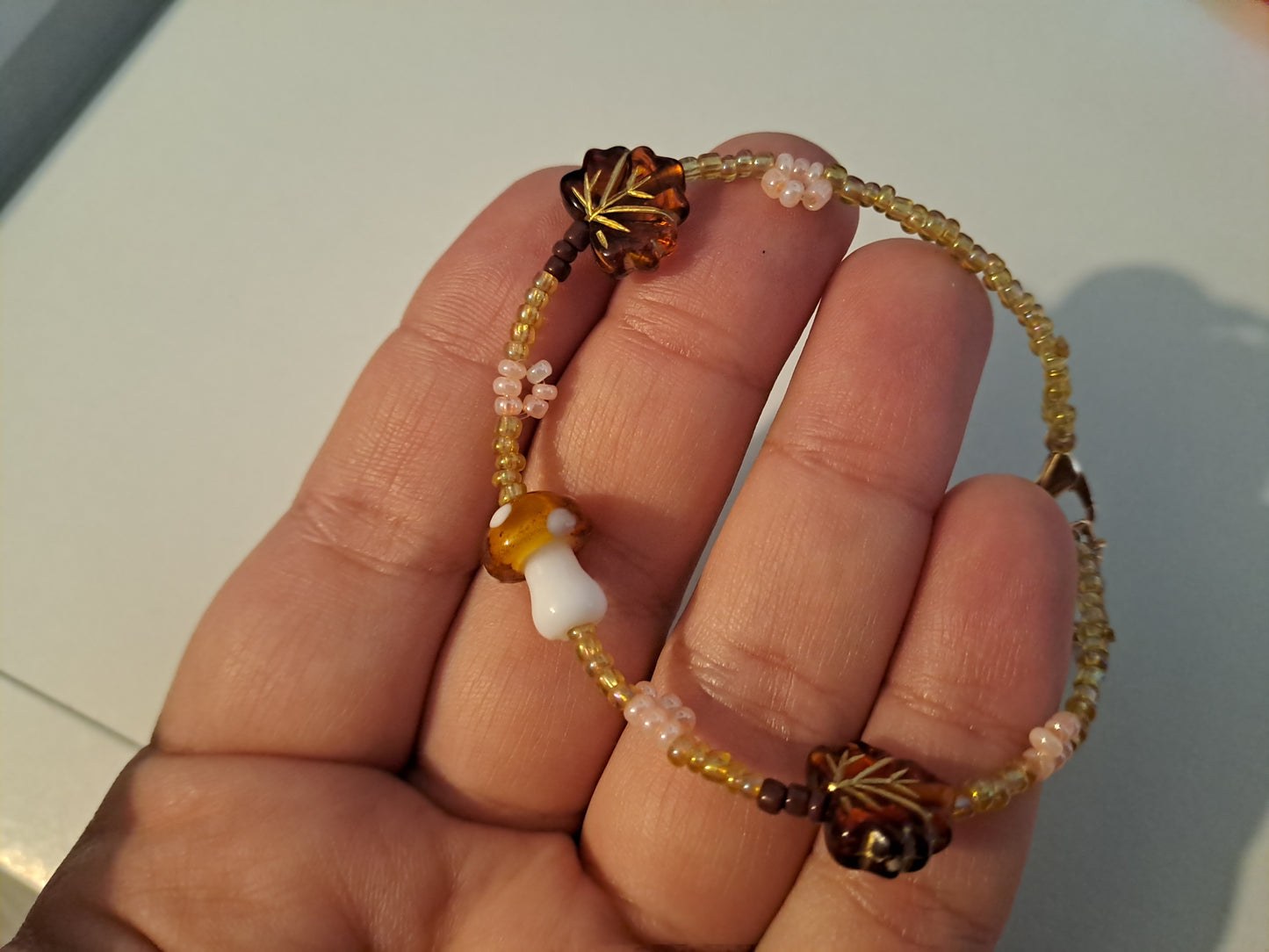 Mushroom Woodland Bracelet