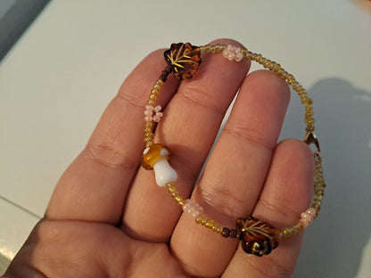 Mushroom Woodland Bracelet